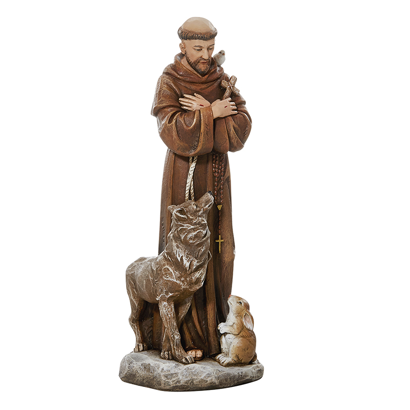 Saint Francis with the animals