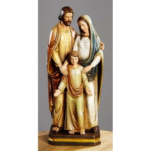 12" Val Gardena Holy Family