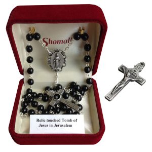 Holy Land Rosary - Black