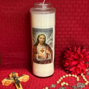 Sacred Heart of Jesus 7 Day Prayer Candle